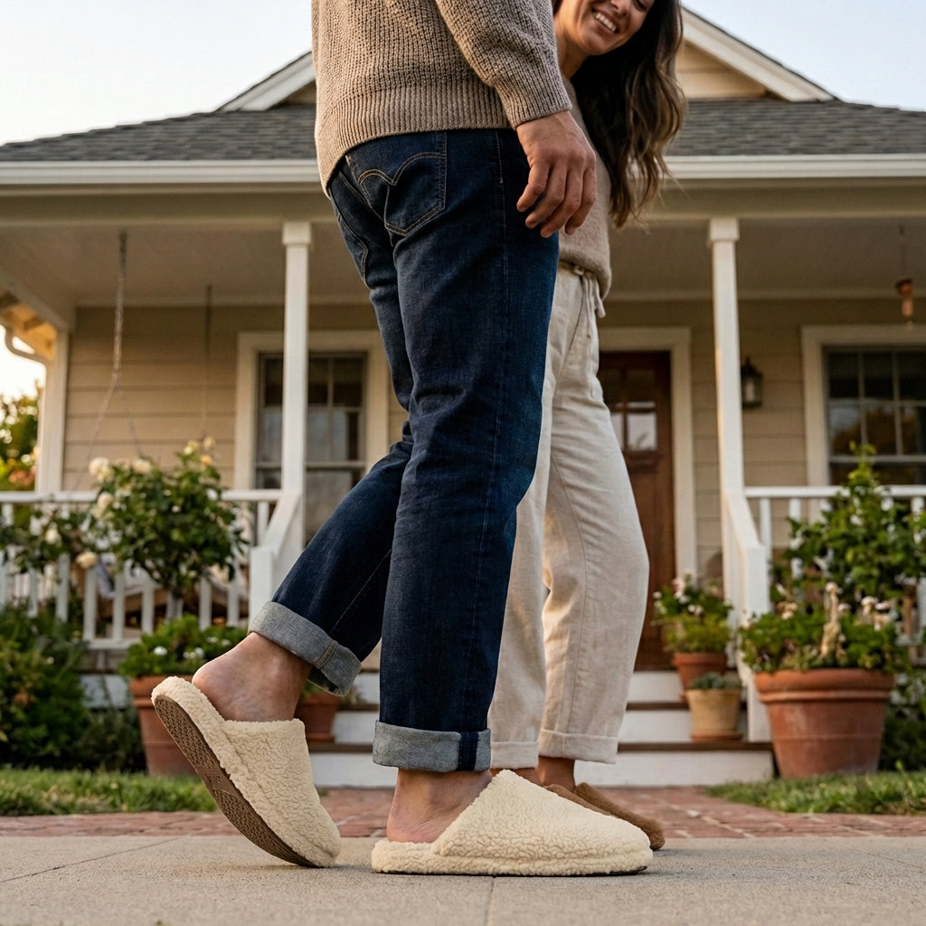 Acadia Wool Slippers