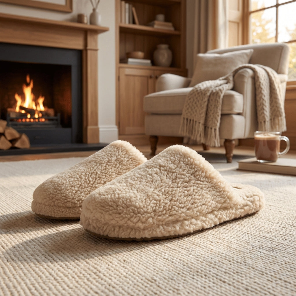 Acadia Wool Slippers