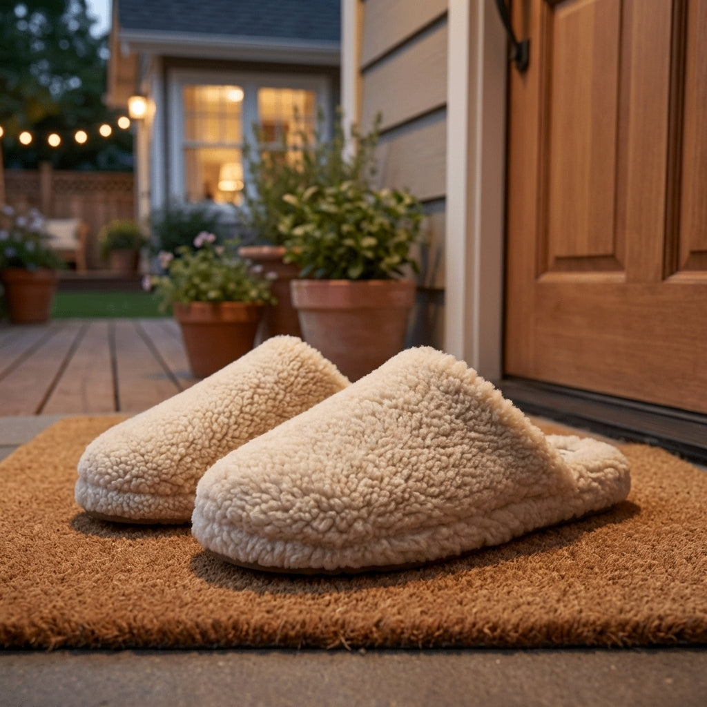 Acadia Wool Slippers